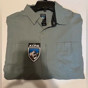 KÜHL Men's Performance Long Sleeve Shirts XL 
Brand NEW / Light Sage Green